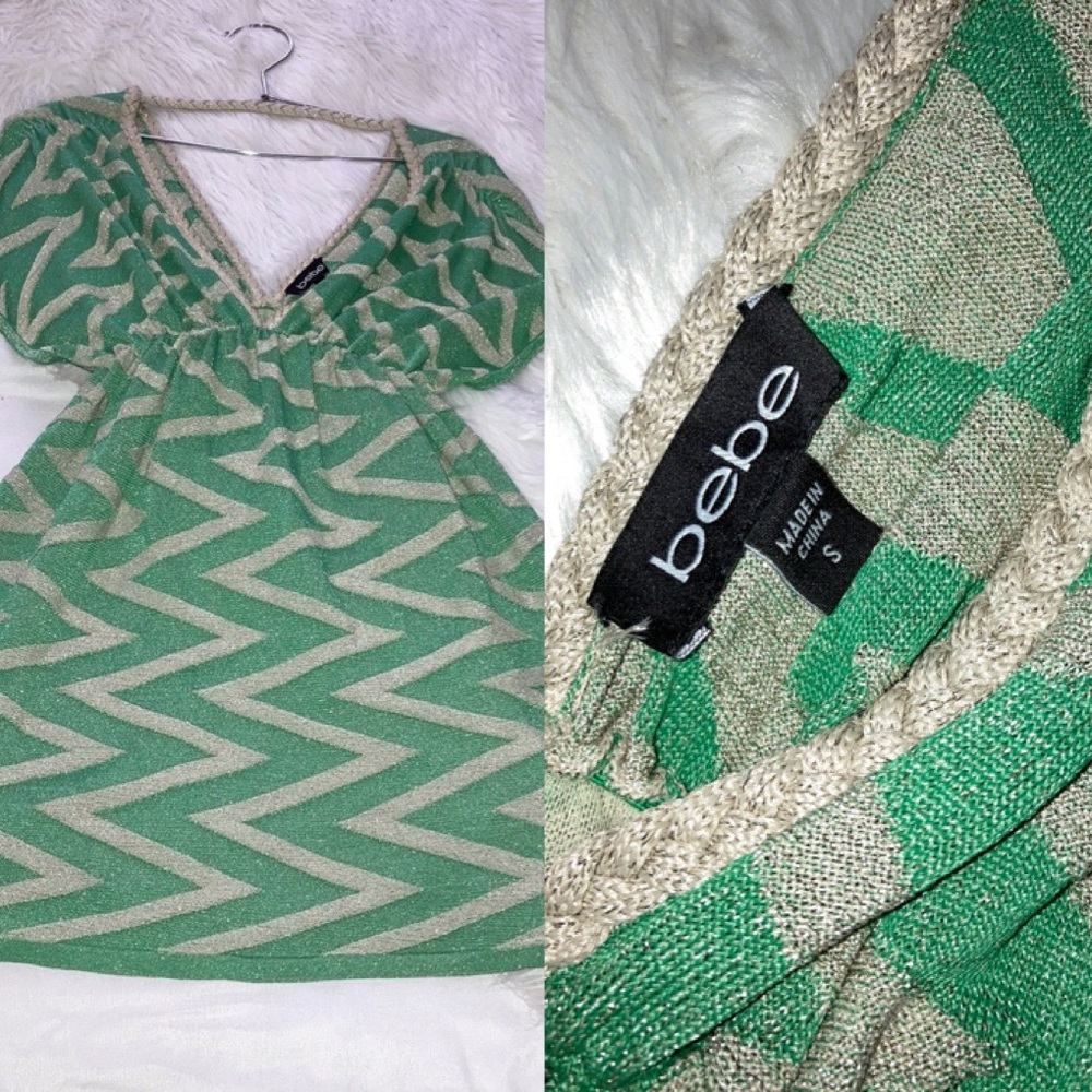 Bebe Chevron Dress